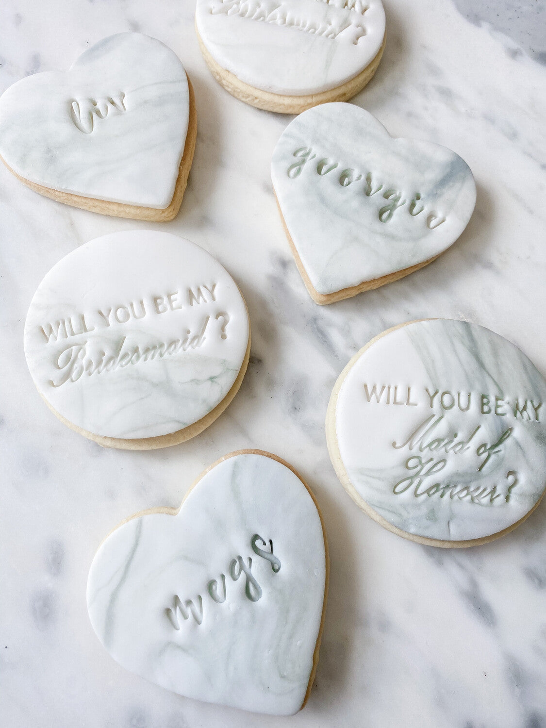 bridesmaid proposal cookies