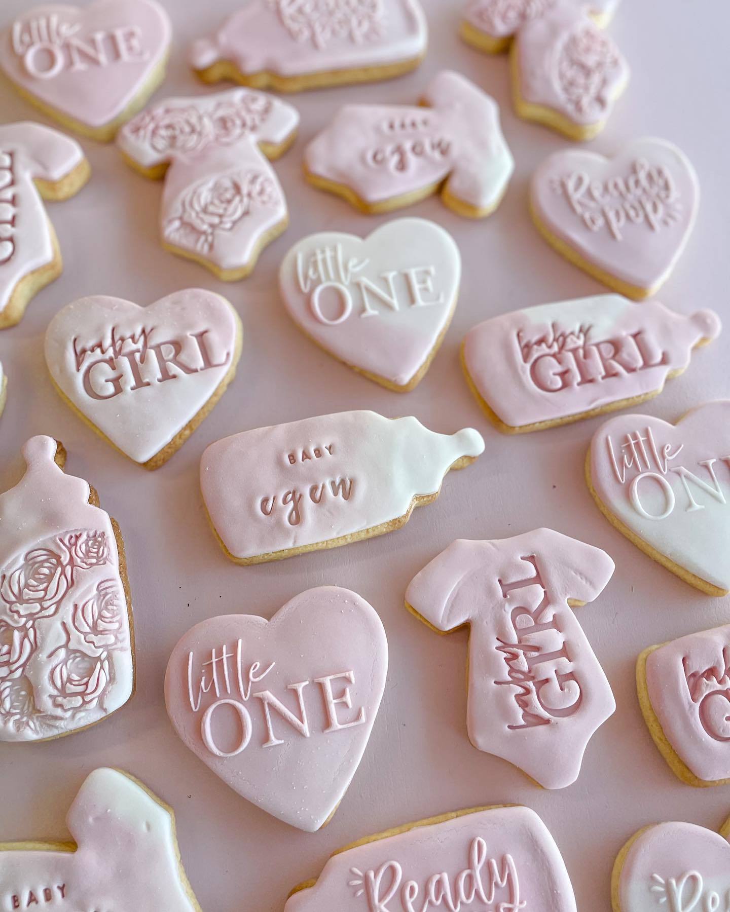 baby shower cookie pack